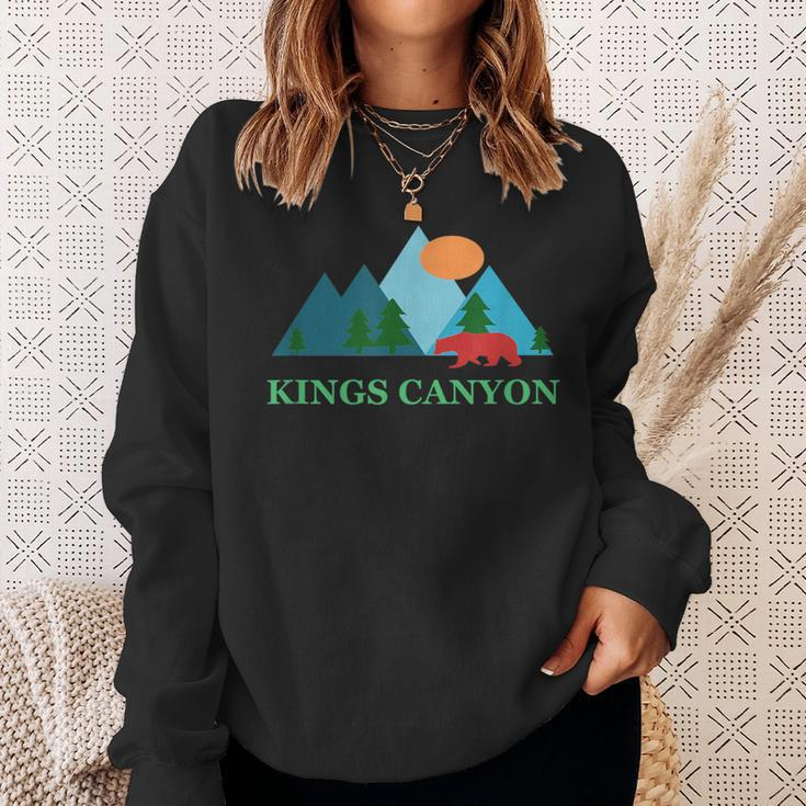 Kings Canyon National Park Vacation Souvenir Sweatshirt Gifts for Her