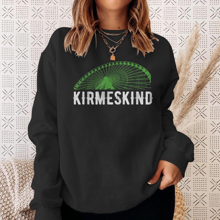 Kirmeskind Kirmes Ferrenrad Rummelplatz Sweatshirt Geschenke für Sie