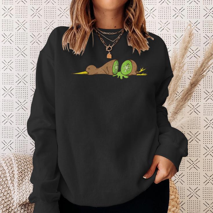 Kiwi Bird Cut Like A Kiwi Fruit Sweatshirt Geschenke für Sie