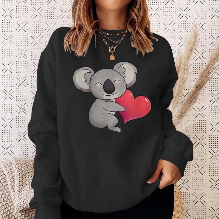 Koala Conservation Support Wildlife With Adorable Koala Bear Sweatshirt Gifts for Her