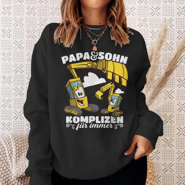 Komplizen Für Immer Digger Papa Und Son Partnerlook Sweatshirt Geschenke für Sie