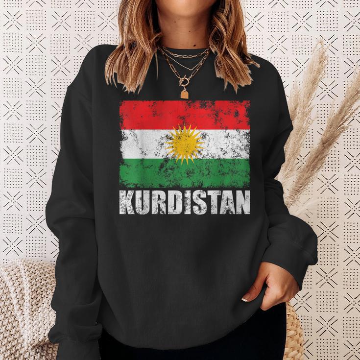 Kurdistan Flag Rojava Kurdish Kurds Sweatshirt Geschenke für Sie