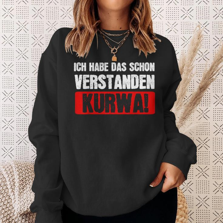 Kurwa Poland Polska Sweatshirt Geschenke für Sie