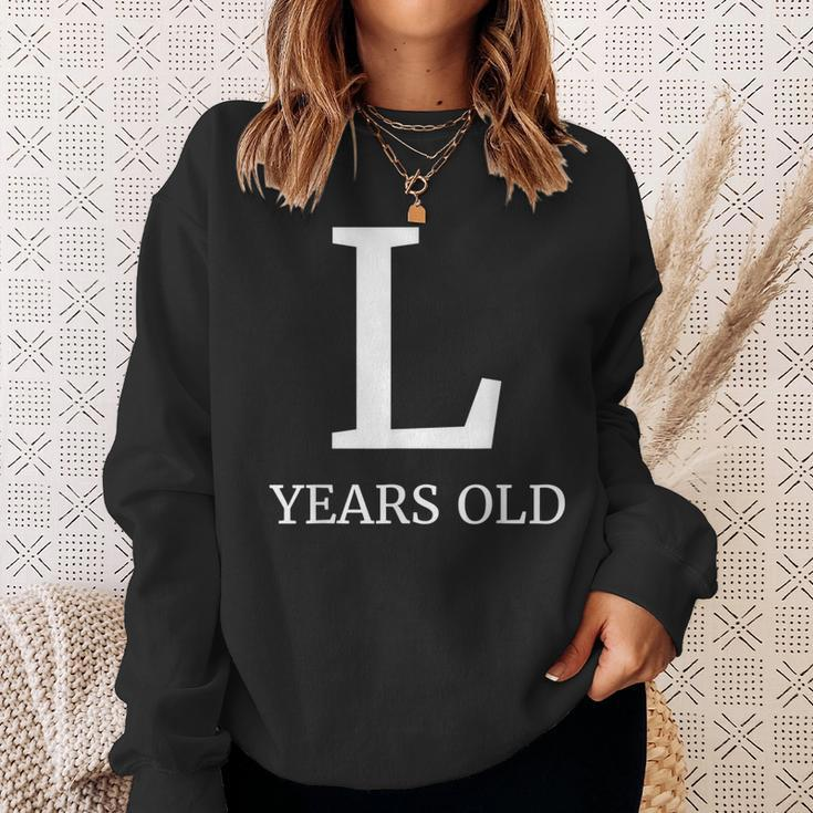 L Years Old Latin 50Th Birthday 50 Years Old Sweatshirt Gifts for Her
