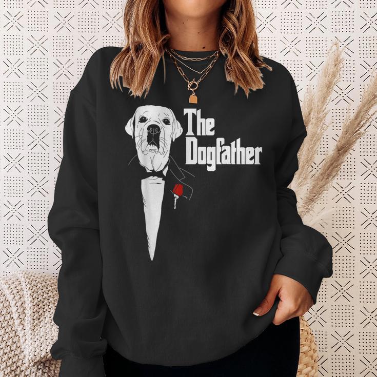 Labrador Retriever Dad The Dogfather Labrador Lab Sweatshirt Gifts for Her