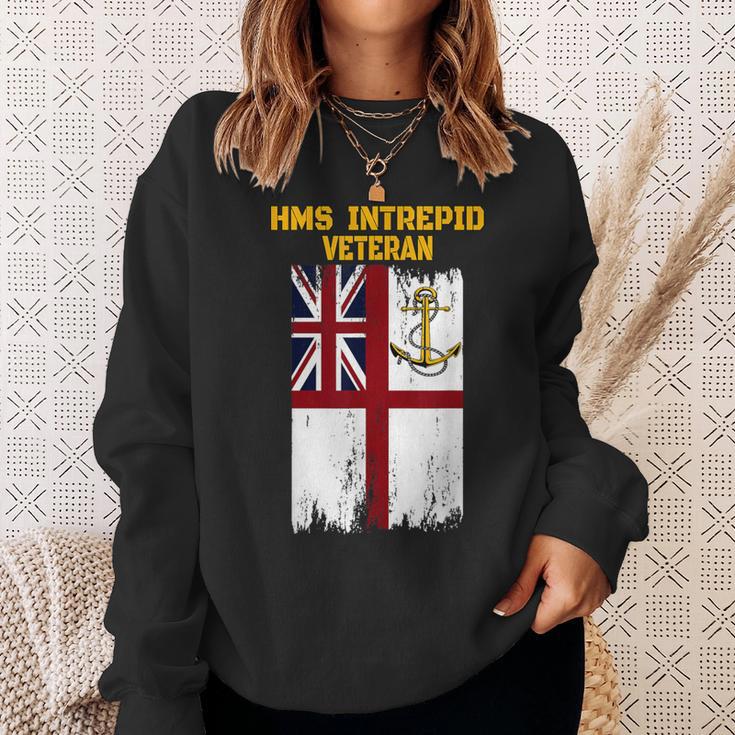 Landing Platform Dock Hms Intrepid L11 Veteran Father's Day Sweatshirt Gifts for Her