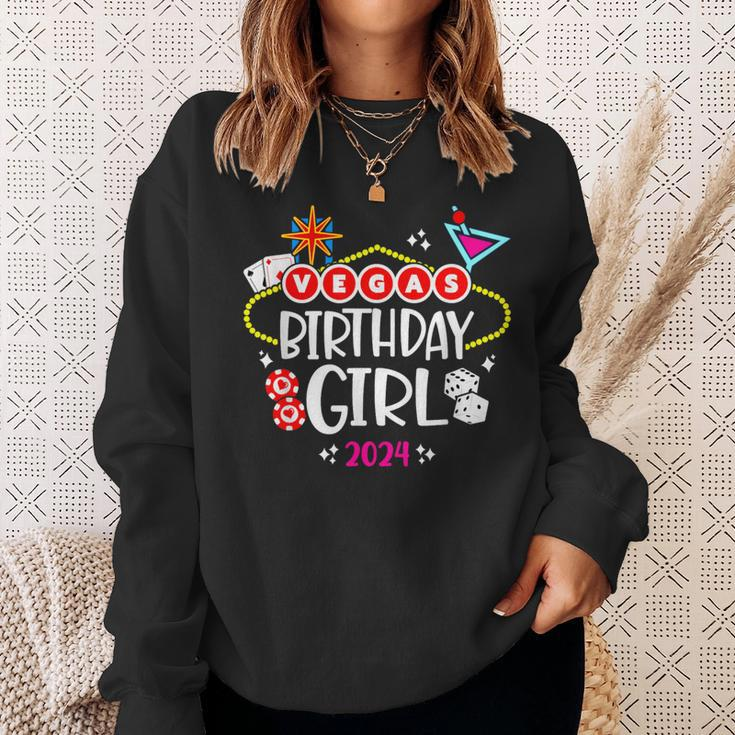 Las Vegas Birthday Vegas Girls Trip Vegas Birthday 2024 Sweatshirt Gifts for Her