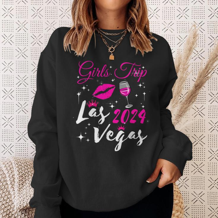 Las Vegas Girls Trip 2024 Girls Weekend Friend Matching Sweatshirt Gifts for Her