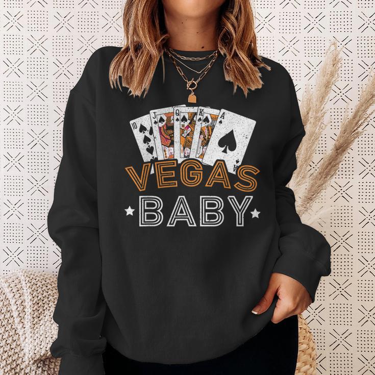 Las Vegas Nevada Strip Glücksspielproblem Sweatshirt, Schwarz S Geschenke für Sie