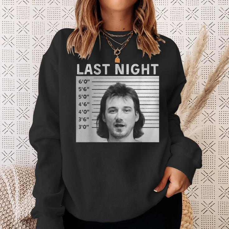 Last Night Hot Of Morgan Trending Shot Sweatshirt Gifts for Her