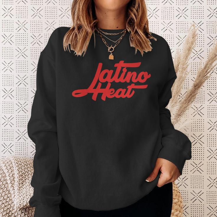 Latin Heritage Latino Heat Sweatshirt Gifts for Her