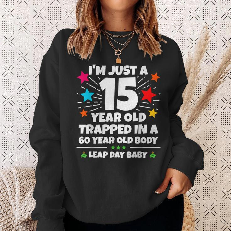 Leap Year Birthday 60Th Birthday Party Leap Day Birthday Sweatshirt Gifts for Her