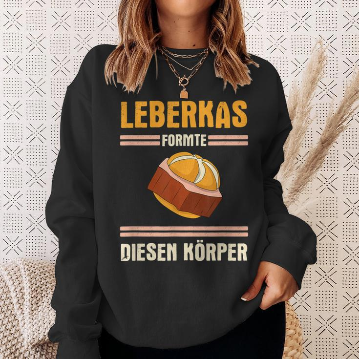 Leberkäse Leberkas Formte Diesen Körper German Sweatshirt Geschenke für Sie