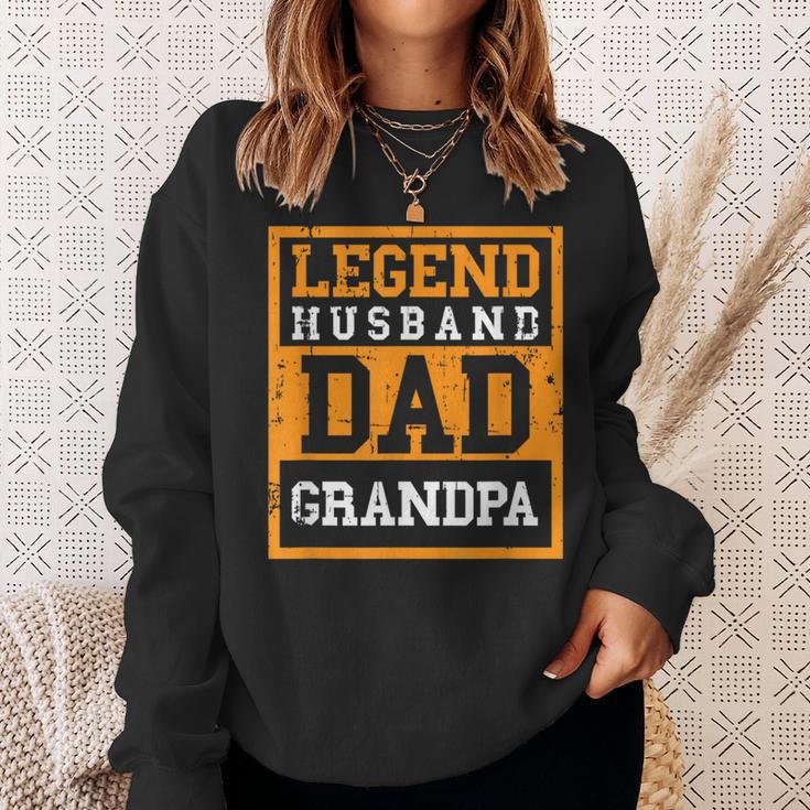 Legend Ehemann Papa Opaatertag Sweatshirt Geschenke für Sie