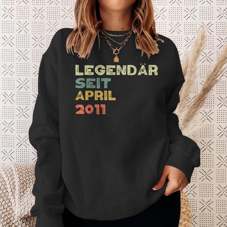 Legendär Seit April 2011 Geboren Sweatshirt Geschenke für Sie