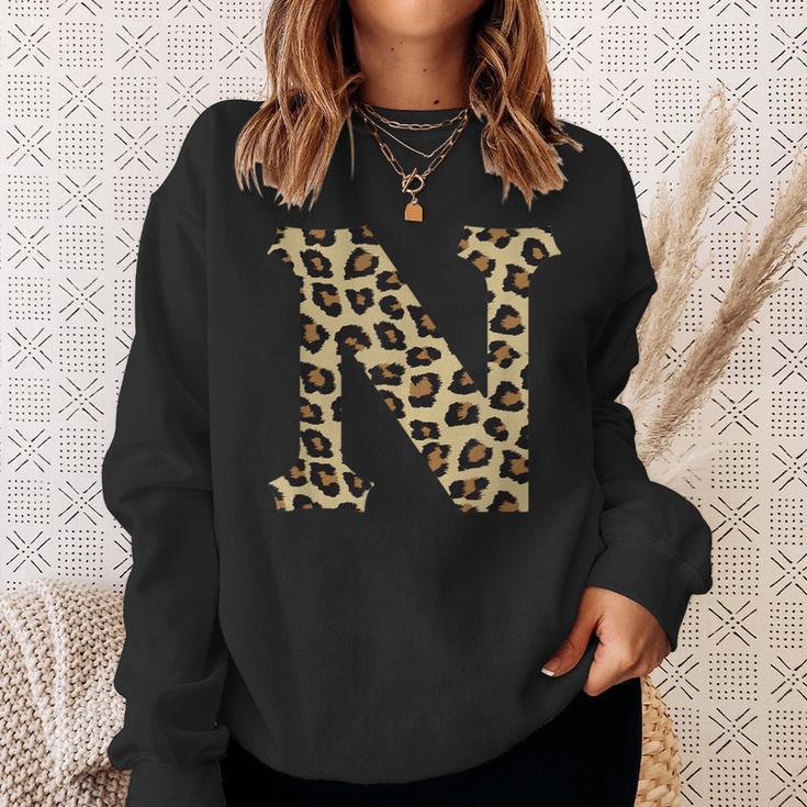 Monogram cheap cheetah sweatshirt