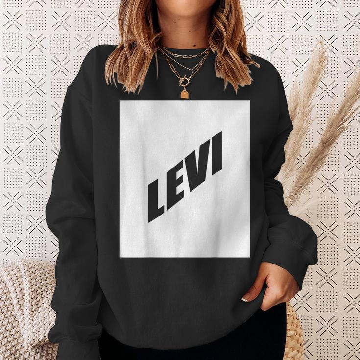 Levi Valentine Boyfriend Son Husband First Name Family Party Sweatshirt Gifts for Her