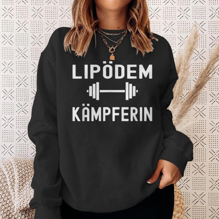 Lipödem Kriegerin Lipödem Bewusstsein Frauen Lymphodem Sweatshirt Geschenke für Sie