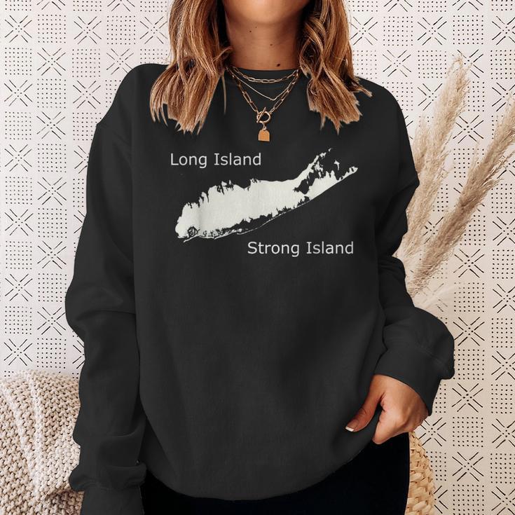 Long Island Strong Island Sweatshirt Gifts for Her