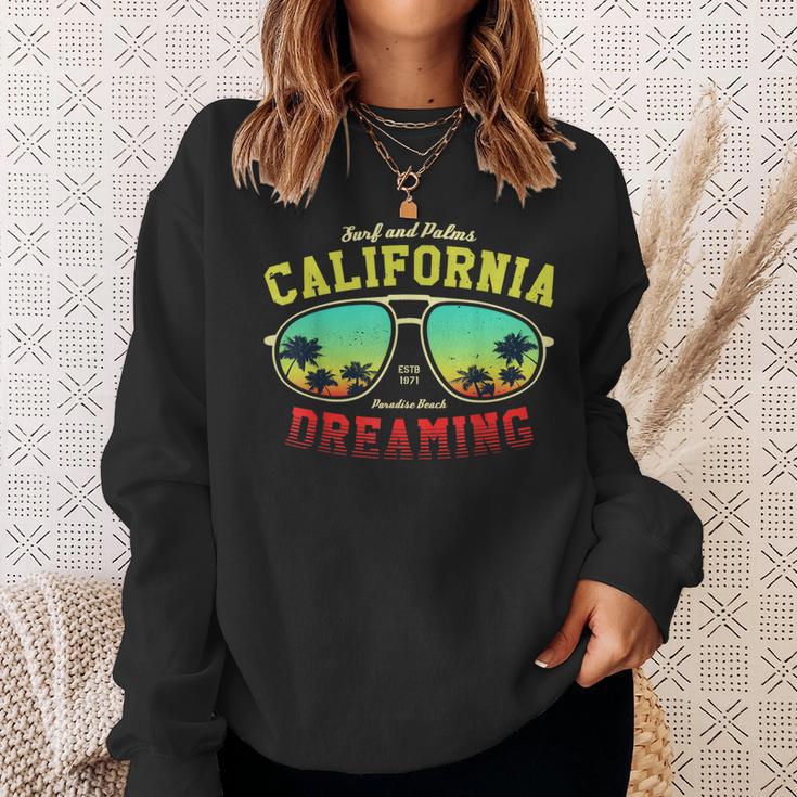 Los Angeles California Graphic Los Angeles Sweatshirt Gifts for Her