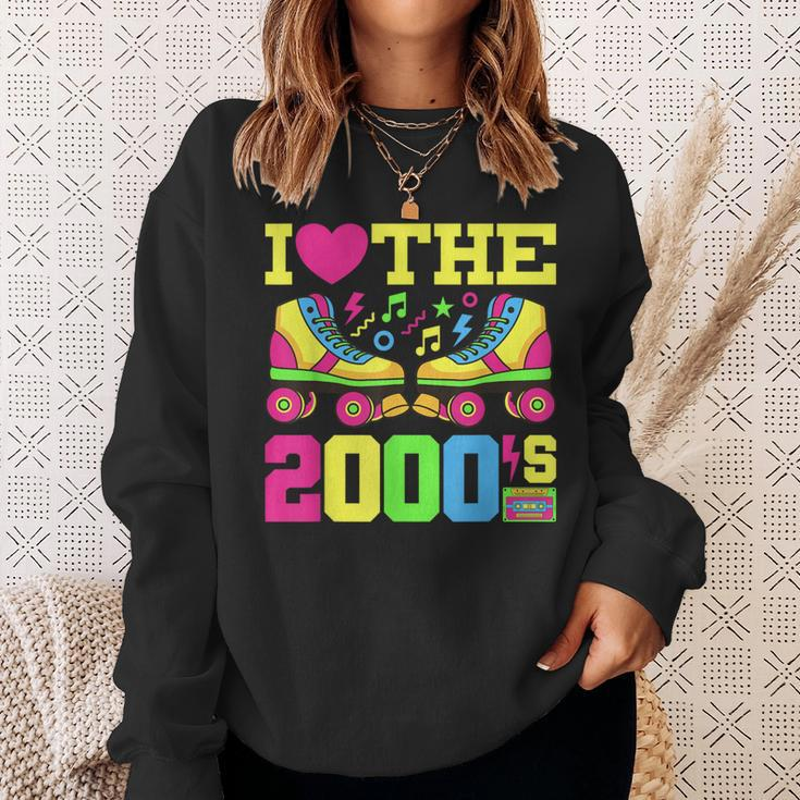 I Love The 2000'S Theme Party Costume 00S Outfit Early 2000S Sweatshirt Gifts for Her