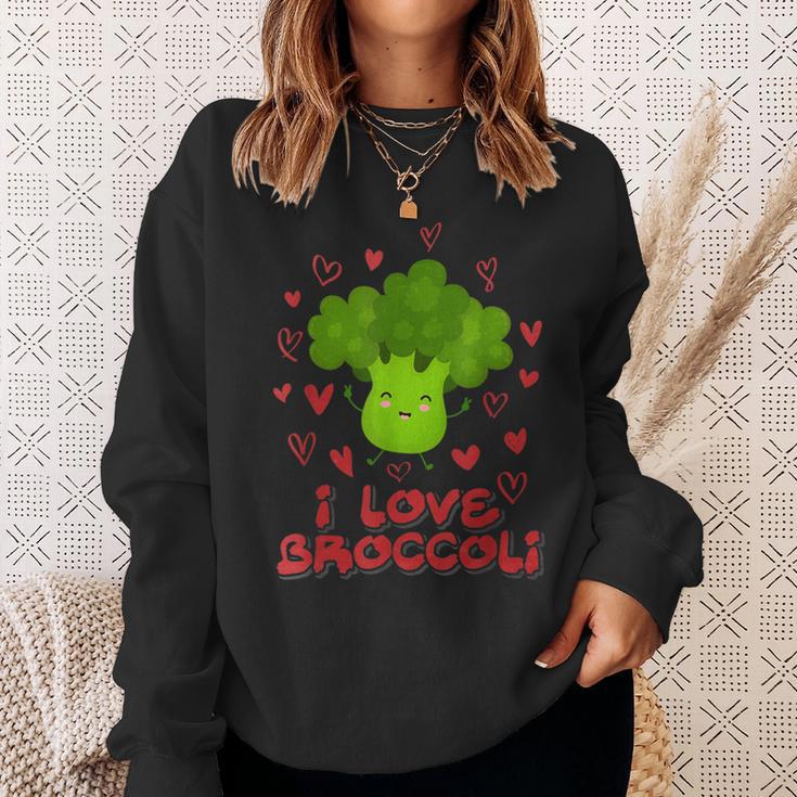 I Love Broccoli S Sweatshirt Geschenke für Sie