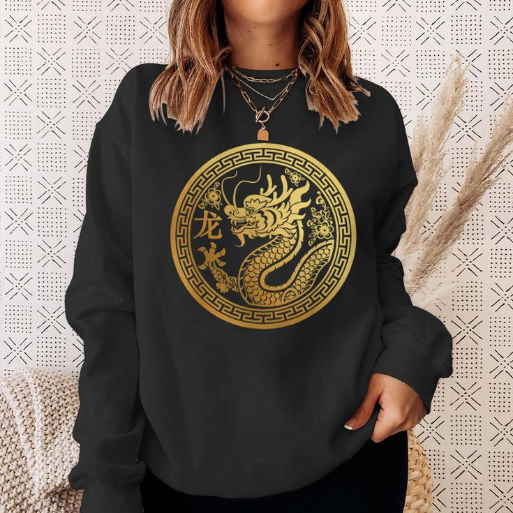 Lucky Red Envelope Happy New Year 2024 Year Of The Dragon Sweatshirt Gifts for Her