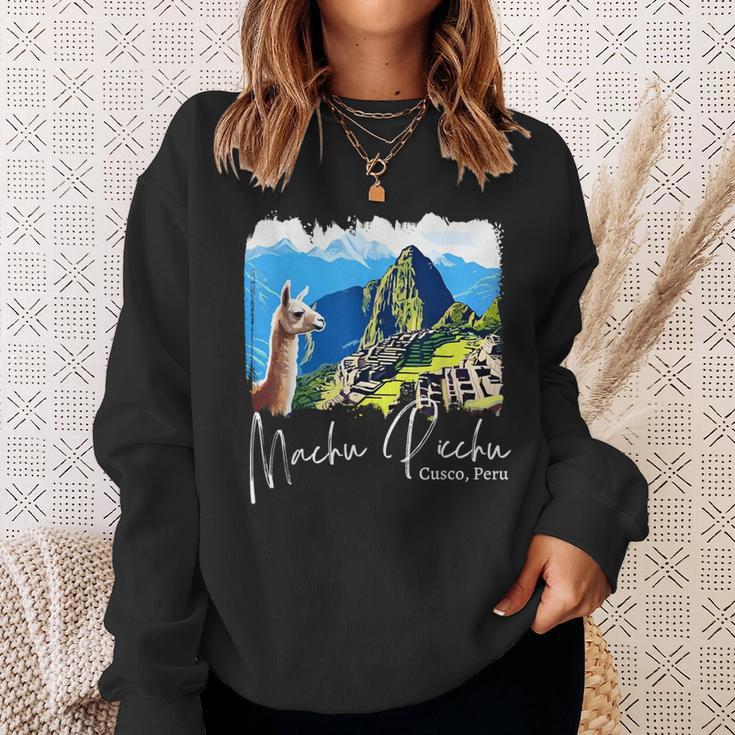 Machu Picchu Sweatshirt Geschenke für Sie