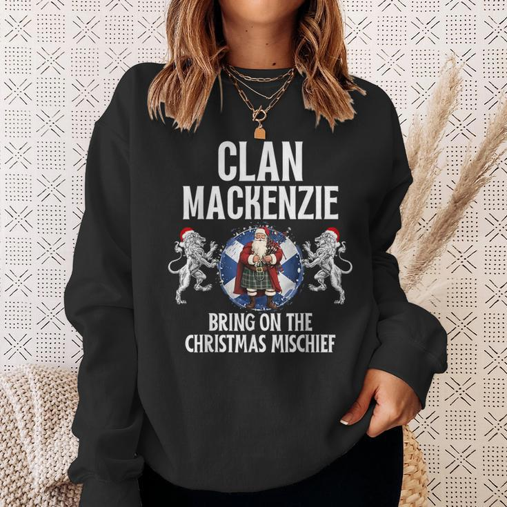 Mackenzie Clan Christmas Scottish Family Name Party Sweatshirt Gifts for Her