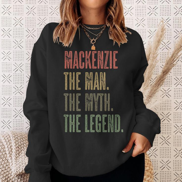 Mackenzie The Man The Myth The Legend Boy Name Sweatshirt Gifts for Her