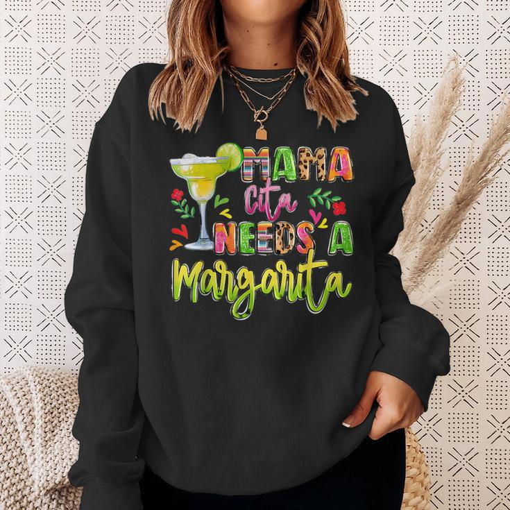 Mamacita Needs A Margarita Cinco De Mayo Party Sweatshirt Gifts for Her