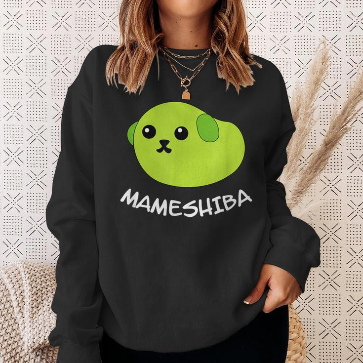 Mameshiba Edamame Bean Dog With Cute Grean Pea Sweatshirt Gifts for Her