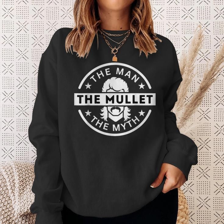 The Man The Myth The Mullet Fathers Day Mullets Sweatshirt Gifts for Her