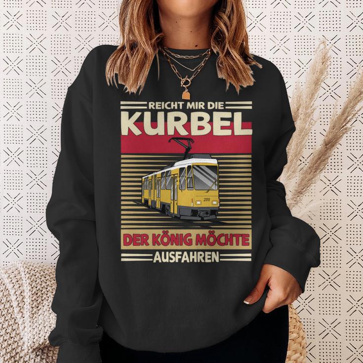 Männer Kurbel Kt4d Straßenbahnfahrer Straßenbahn Sweatshirt Geschenke für Sie