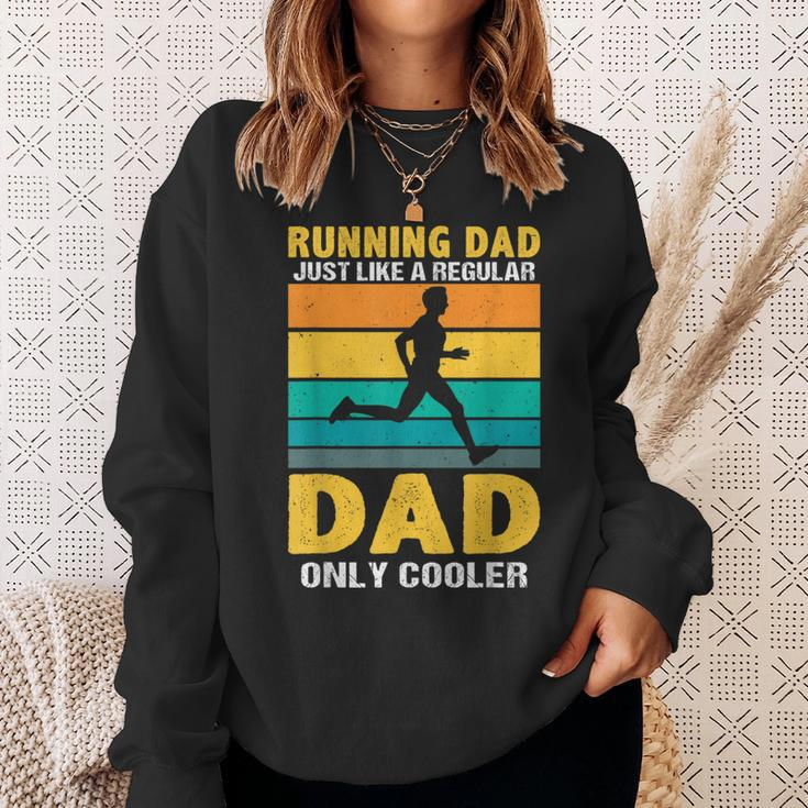 Marathon Run Papa Marathon Runner Sweatshirt Geschenke für Sie