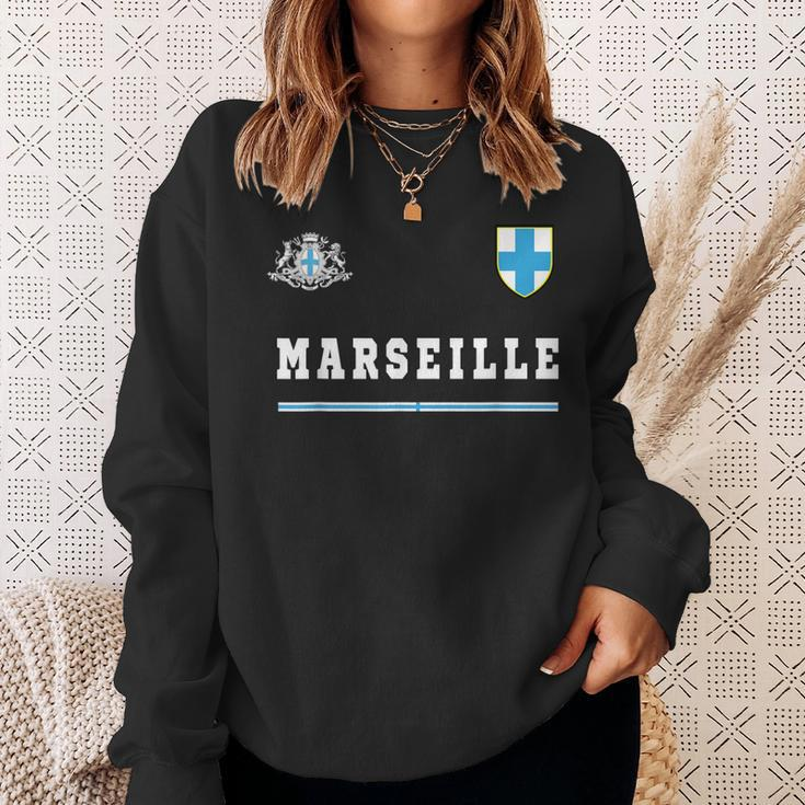 Marseille SportsSoccer Jersey Flag Football Sweatshirt Gifts for Her