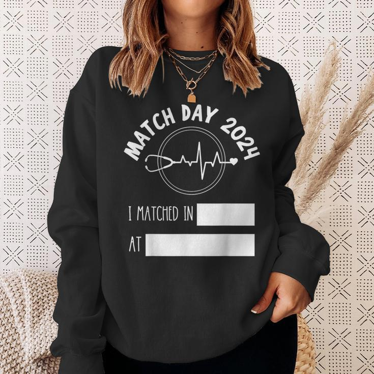 Match Day 2024 Future Doctor Physician Residency Fill In Sweatshirt Gifts for Her
