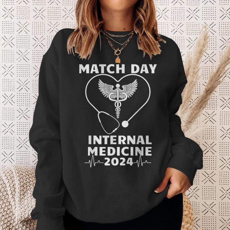 Match Day 2024 Internal Medicine Residency Medical School Sweatshirt Gifts for Her