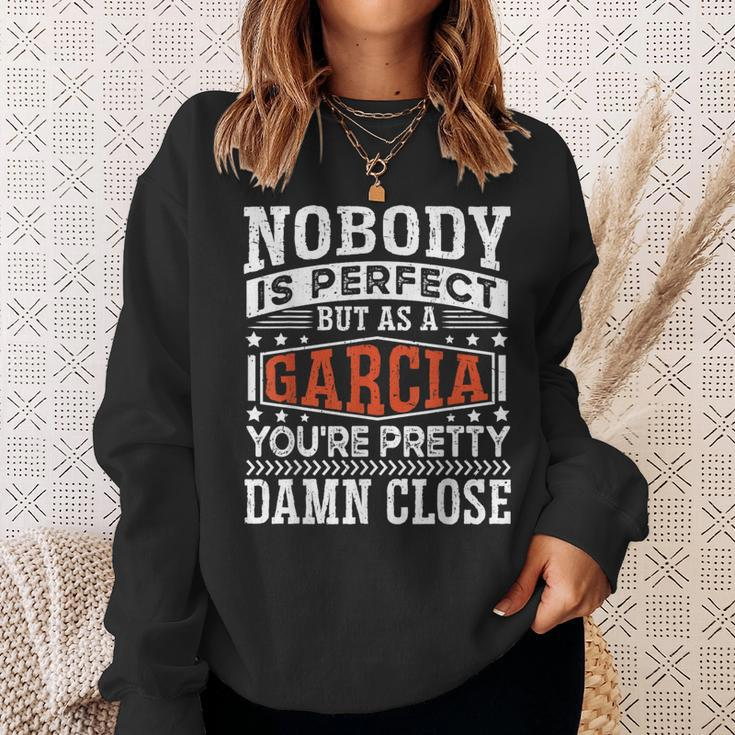 Matching Garcia Family Name Family Reunion Garcia Sweatshirt Gifts for Her