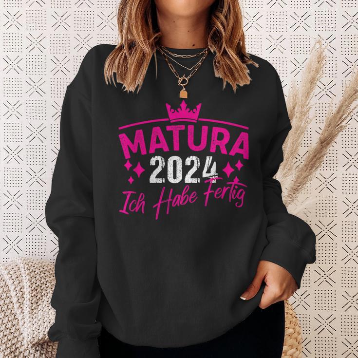 Matura 2024 Ich Habe Fertig Matura 2024 Sweatshirt Geschenke für Sie