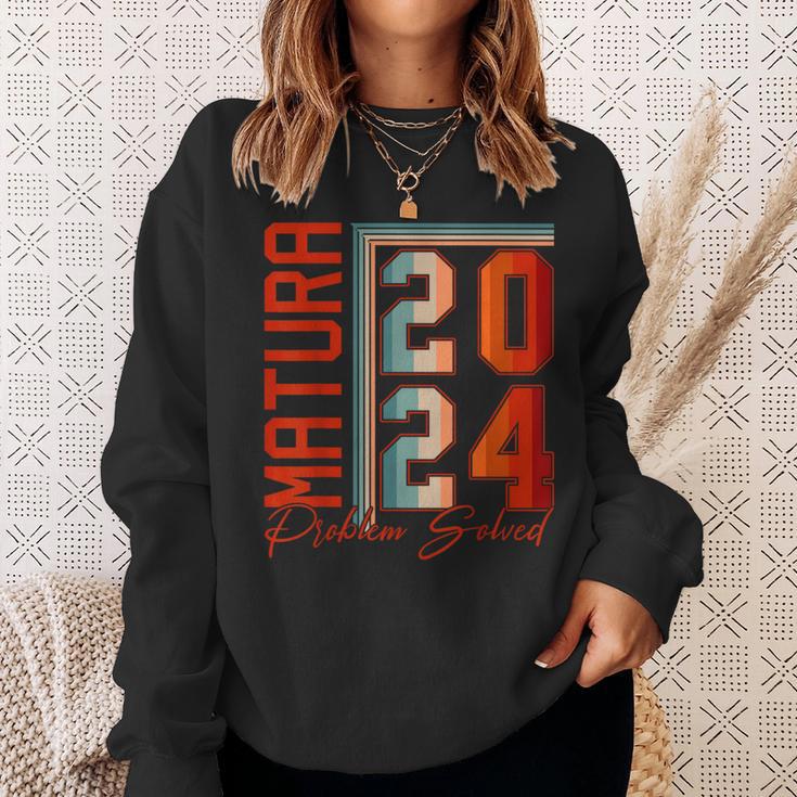 Matura 2024 Maturant Maturantin Graduation Sweatshirt Geschenke für Sie