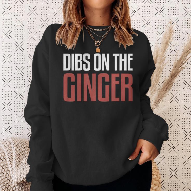 Mc1r Dibs On The Ginger Redhead Sweatshirt Gifts for Her