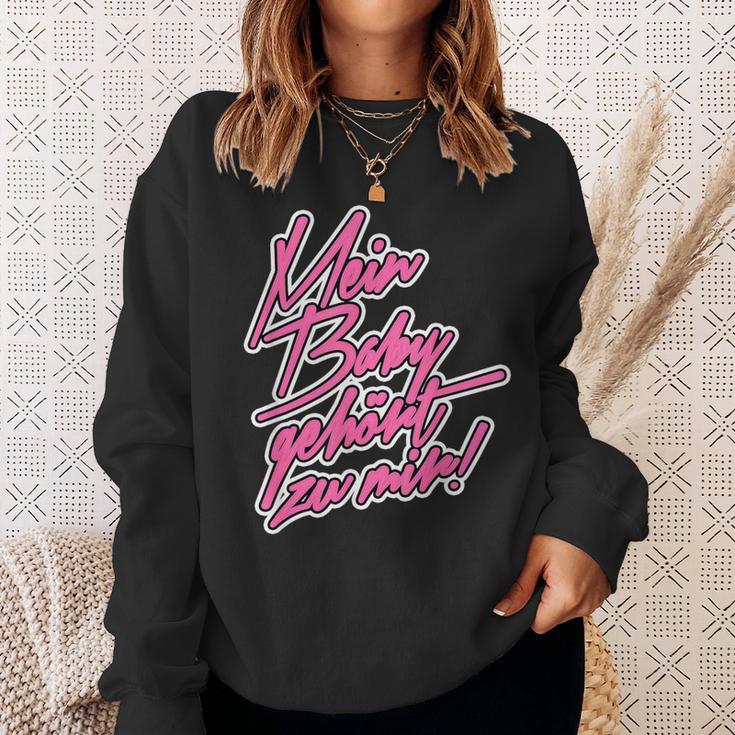 Mein Baby Gehört Zu Mir 80S Cult Dancing Retro Sweatshirt Geschenke für Sie