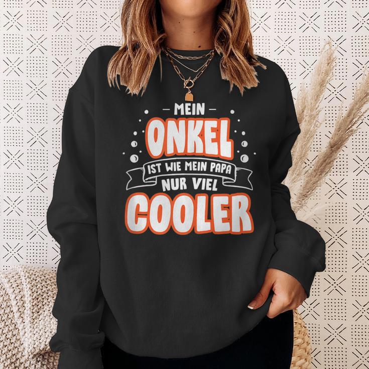 Mein Onkel Ist Wie Mein Papa Nuriel Cooler Sweatshirt Geschenke für Sie