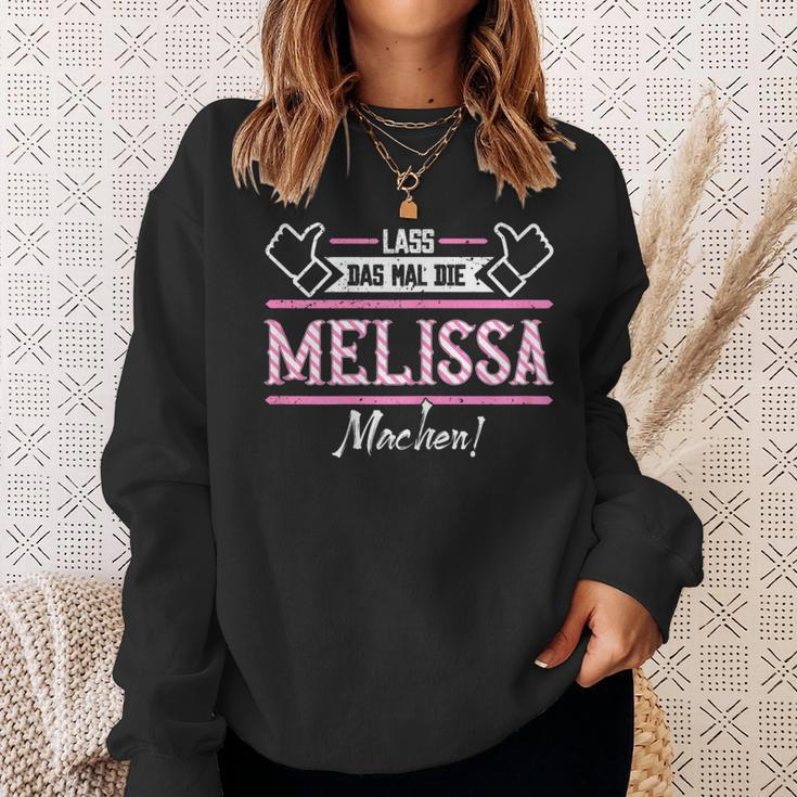 Melissa Lass Das Die Melissa Machen First Name Sweatshirt Geschenke für Sie