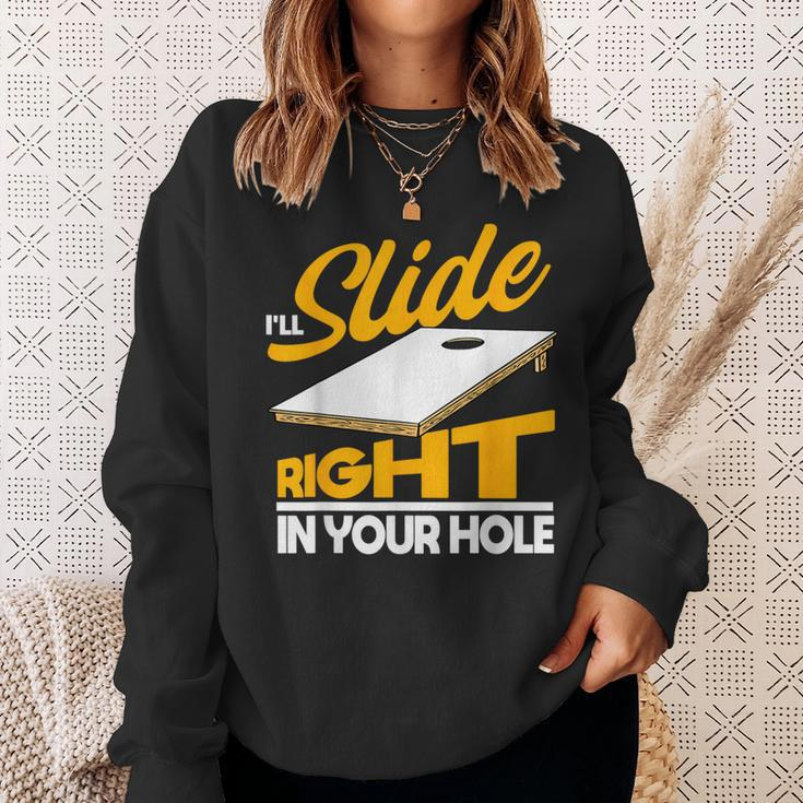 Men's Joke For The Sport Of Cornhole Sweatshirt Gifts for Her