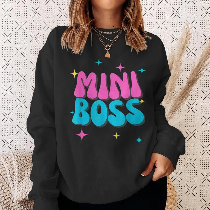 Mini Boss For Girls Sweatshirt Gifts for Her