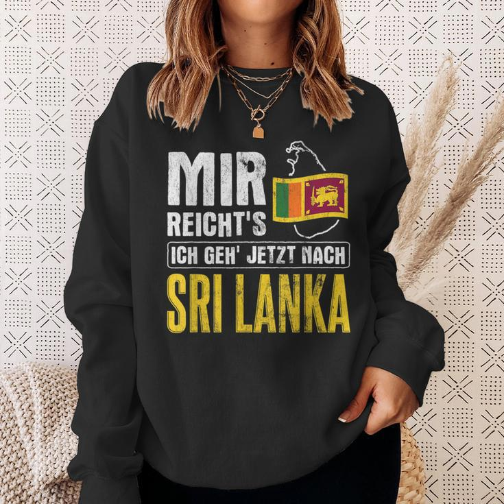 Mir Reicht's Geh Nach Sri Lanka Home Holiday Sri Lanka Sweatshirt Geschenke für Sie