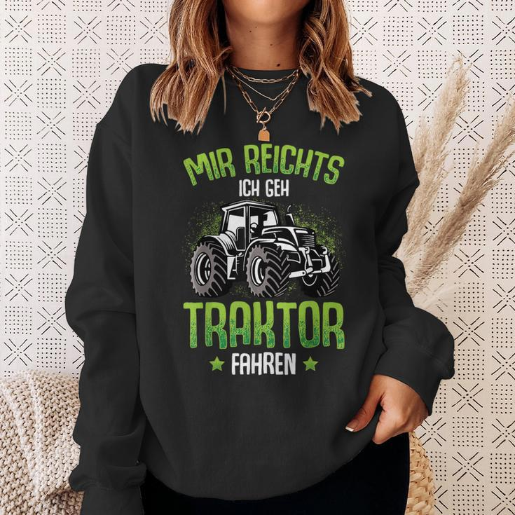 Mir Reichts Ich Geh Traktor Fahren Trecker Boys' Sweatshirt Geschenke für Sie