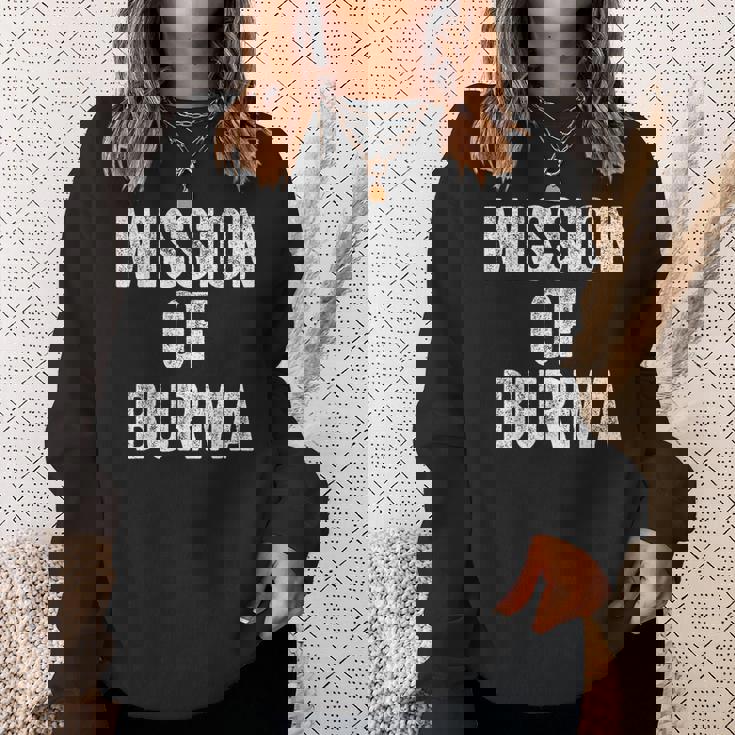 Mission Of Burma Retro Sweatshirt Gifts for Her